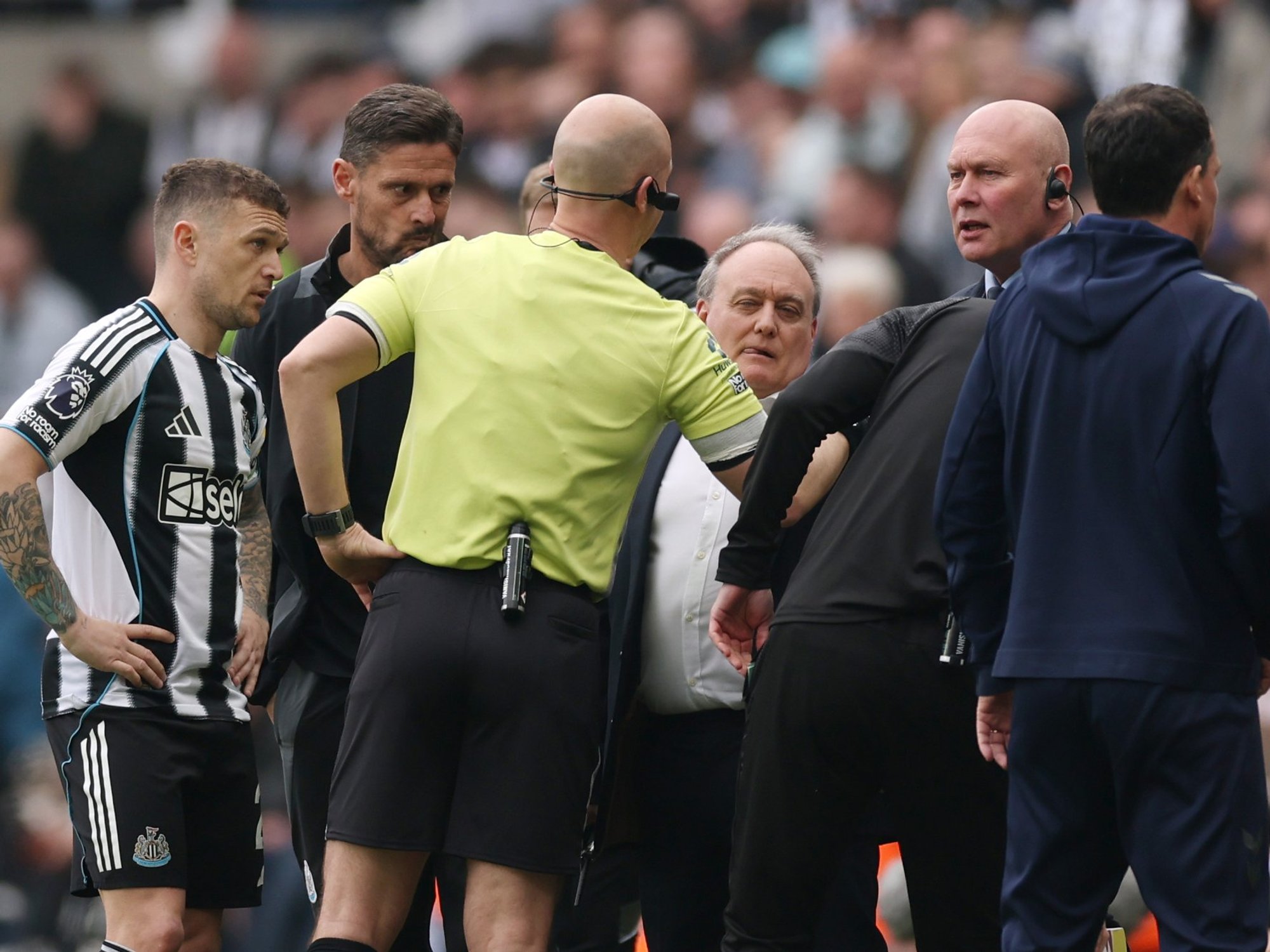 Police arrest man over alleged racist abuse during Newcastle vs Sunderland football match