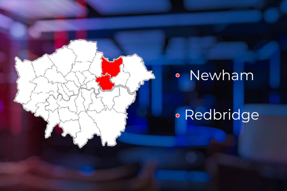 Newham and Redbridge have recorded notable grooming gangs incidents