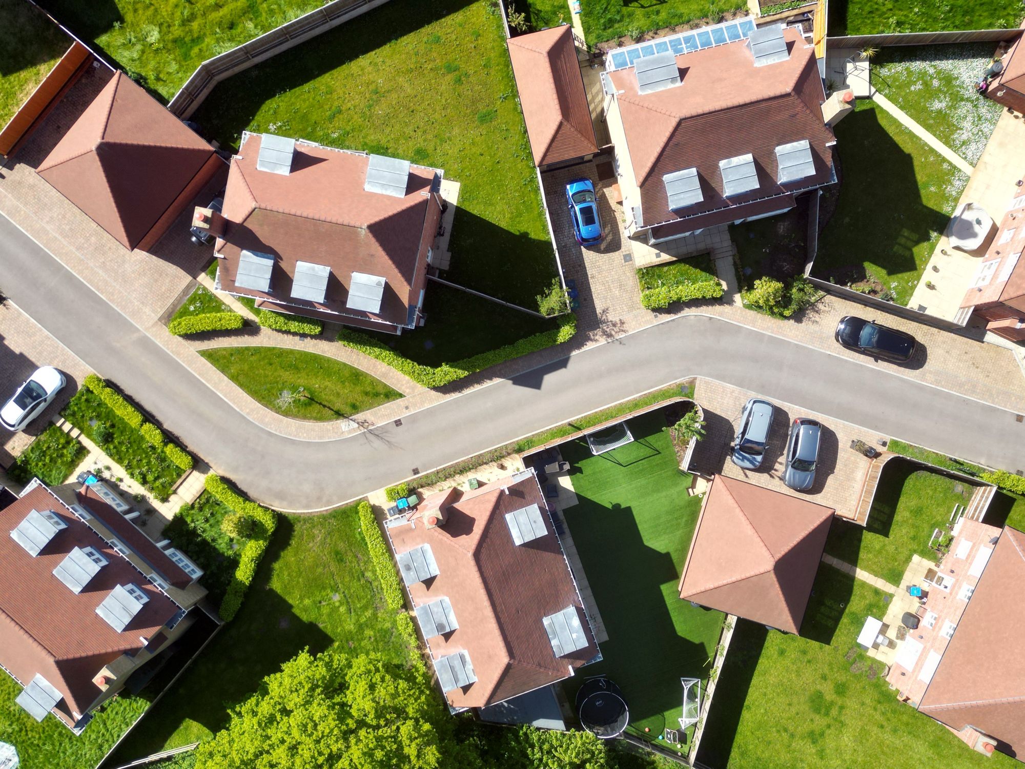 Newly built detached housing