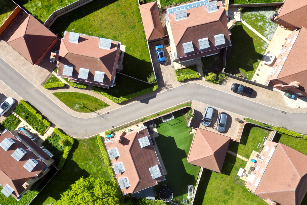 Newly built detached housing