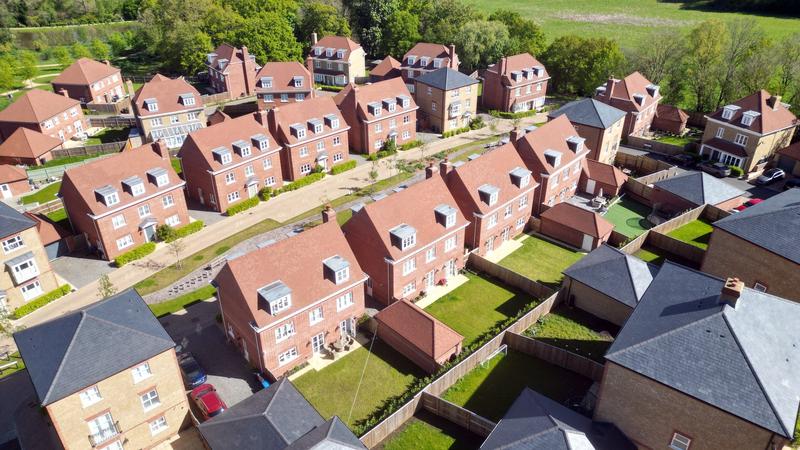 Newly built housing