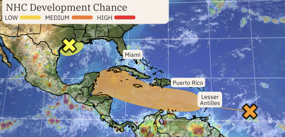 NHC Development Chance