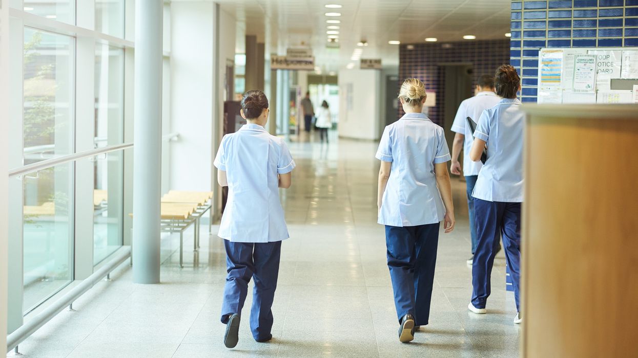 NHS nurses (stock pic)