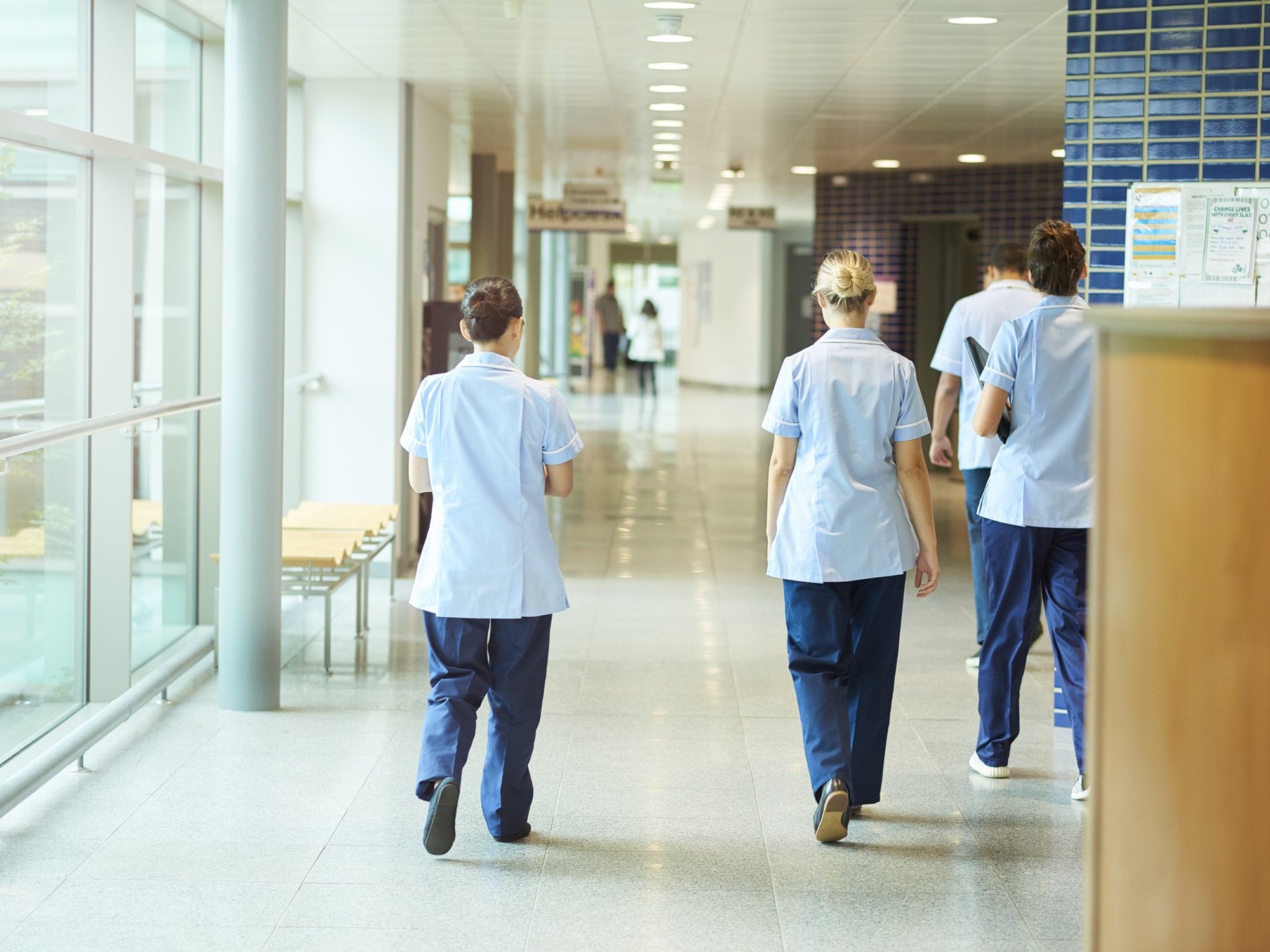 NHS nurses (stock pic)
