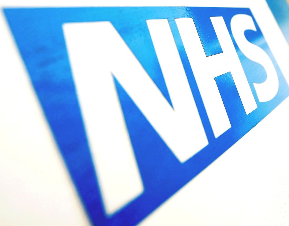 NHS sign