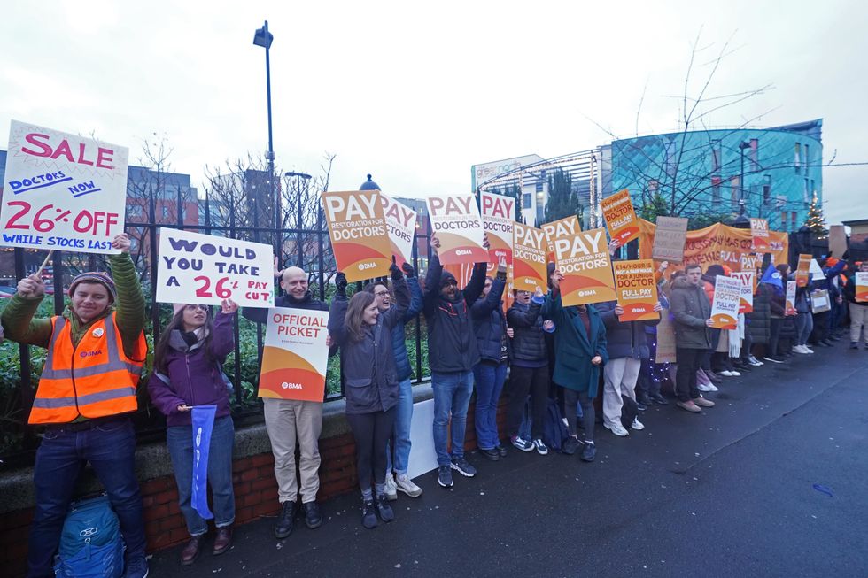 NHS strike