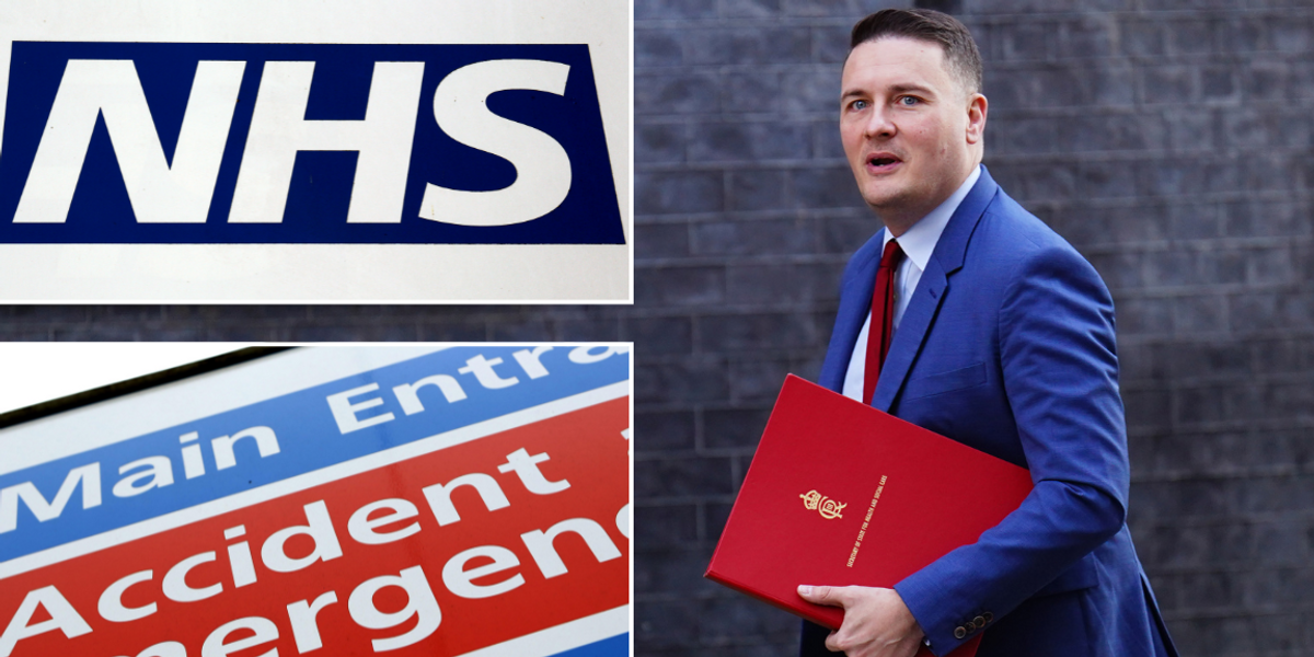 NextImg:NHS banned from changing children's gender on medical records after Wes Streeting slams it for being 'completely wrong'
