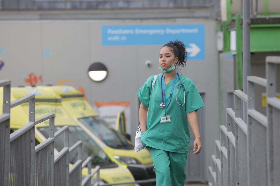 NHS worker
