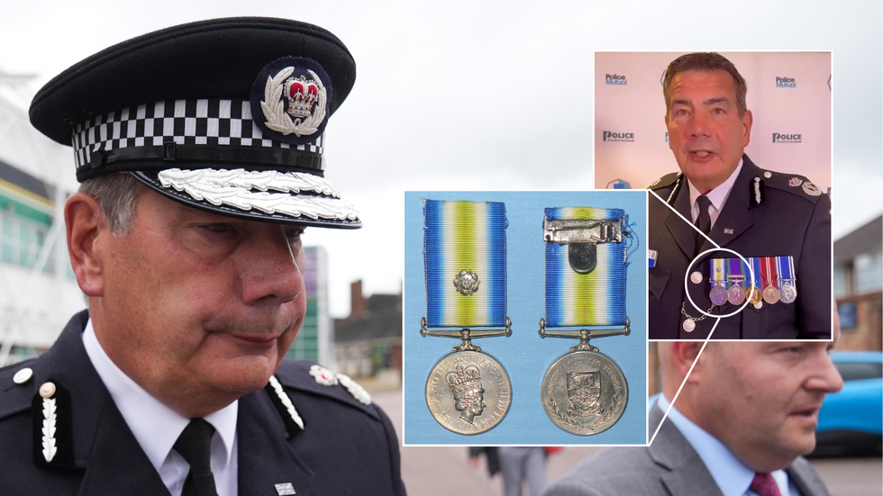 Nick Adderley/South Atlantic Medal