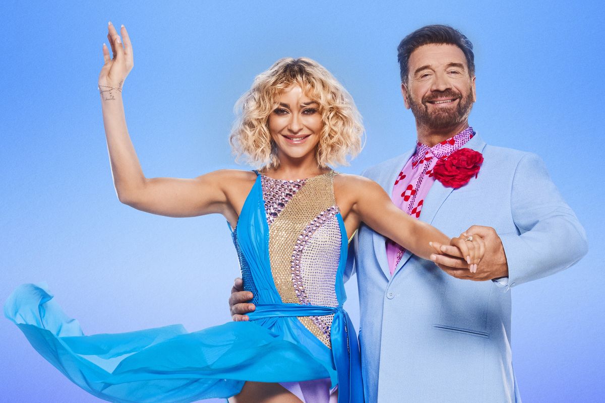 Nick Knowles and Luba Mushtuk