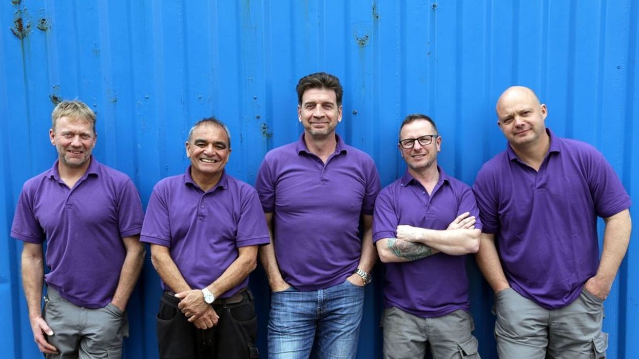 Nick Knowles and the DIY SOS team