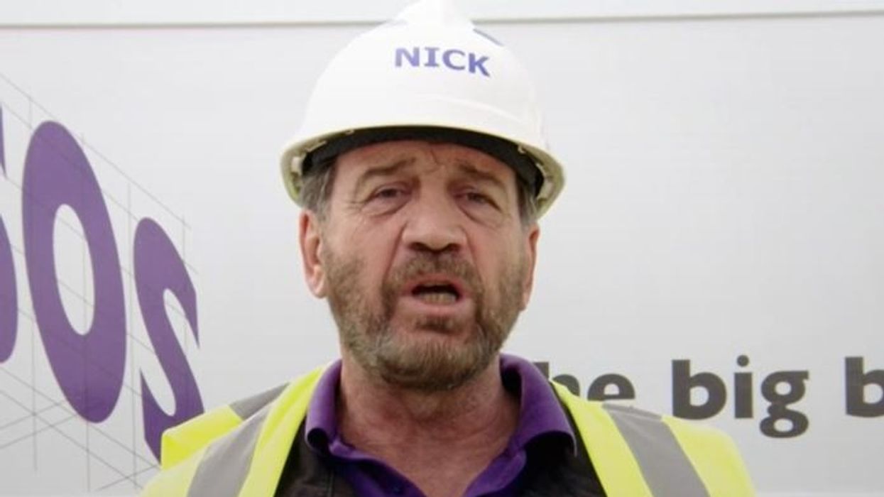 Nick Knowles on DIY SOS on the BBC