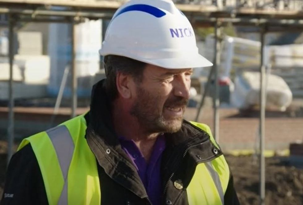 Nick Knowles on DIY SOS