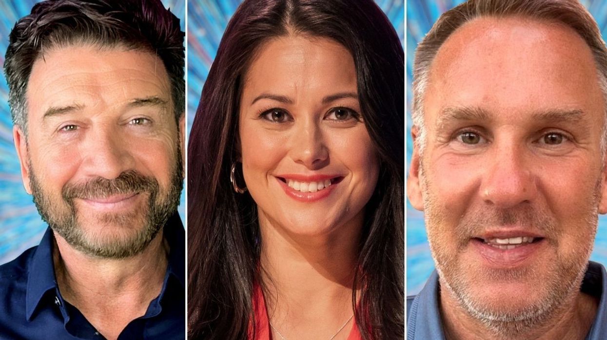 Nick Knowles, Sam Quek and Paul Merson