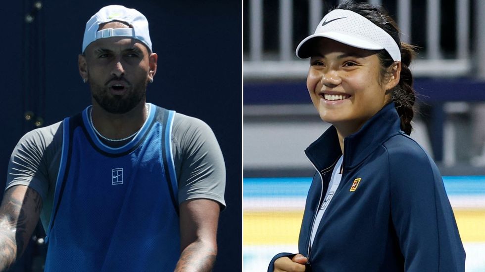 Nick Kyrgios Emma Raducanu