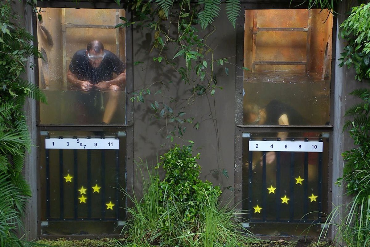 Nick Pickard and Nigel Farage