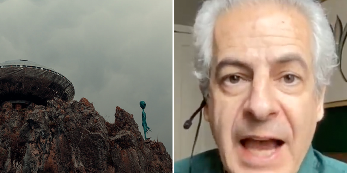 NextImg:'Not that we told the public!' Ex-UFO chief at MoD reveals TRUTH on UFO cover ups