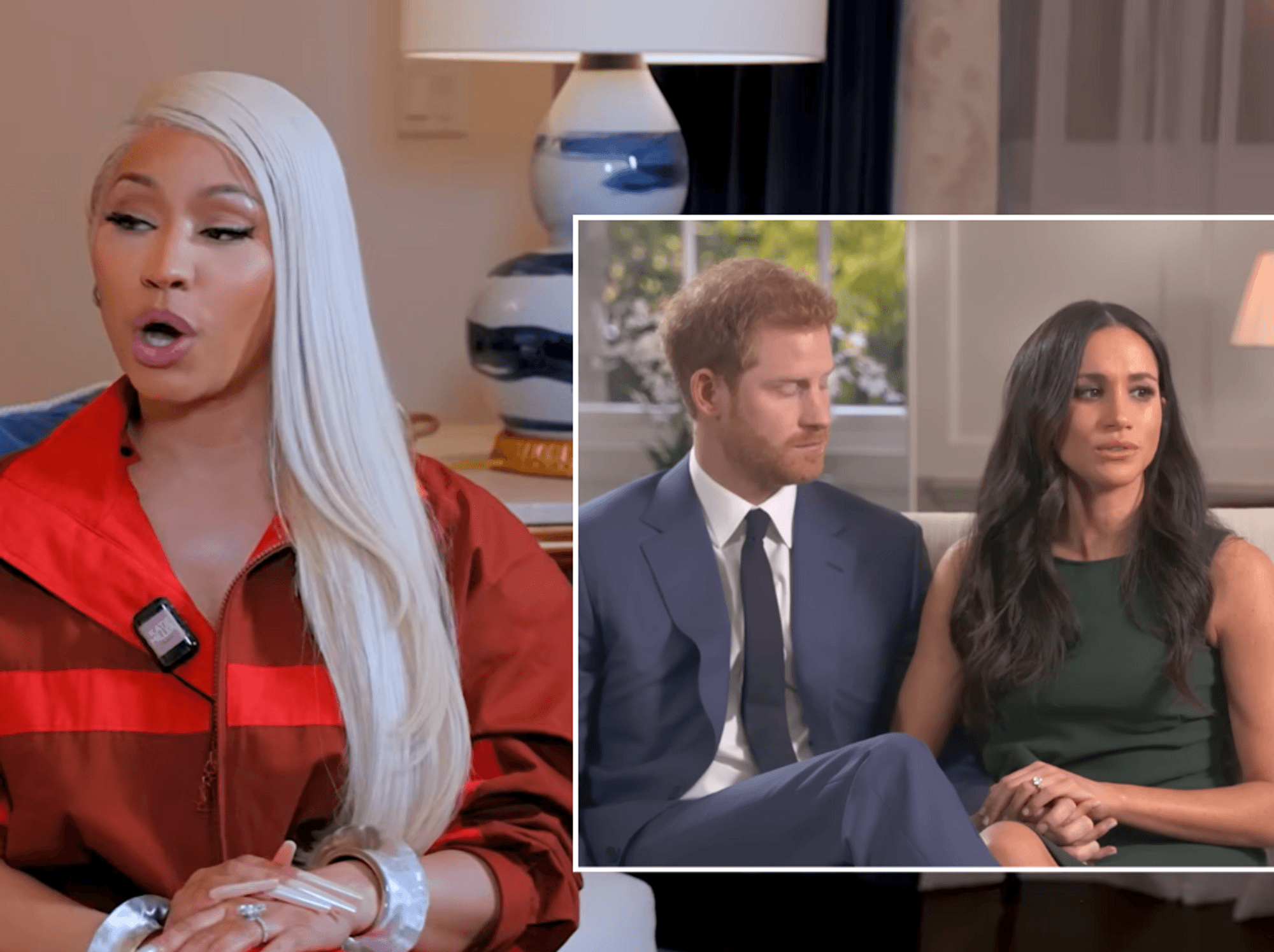 Nicki Minaj tells Prince Harry to ‘go home like ET’ as rapper slams Sussexes’ exit from Royal Family