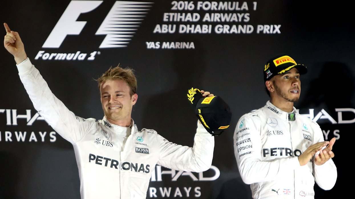 Nico Rosberg Lewis Hamilton F1