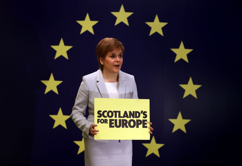 Nicola Sturgeon actively campaigned to stop Scotland leaving the EU