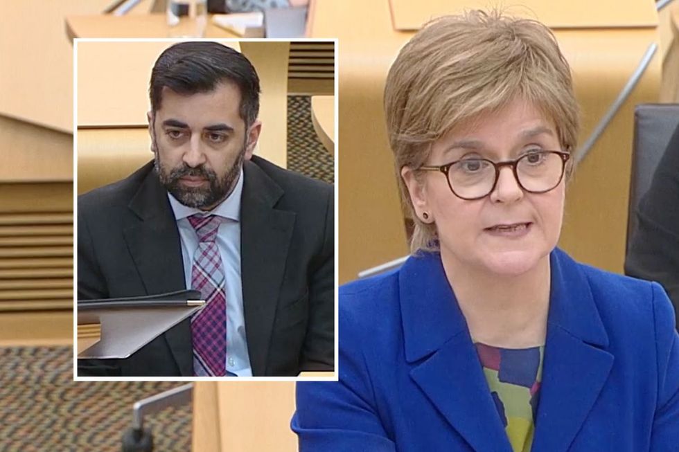 Nicola Sturgeon and her Health Secretary were blasted for huge NHS waiting times during FMQs