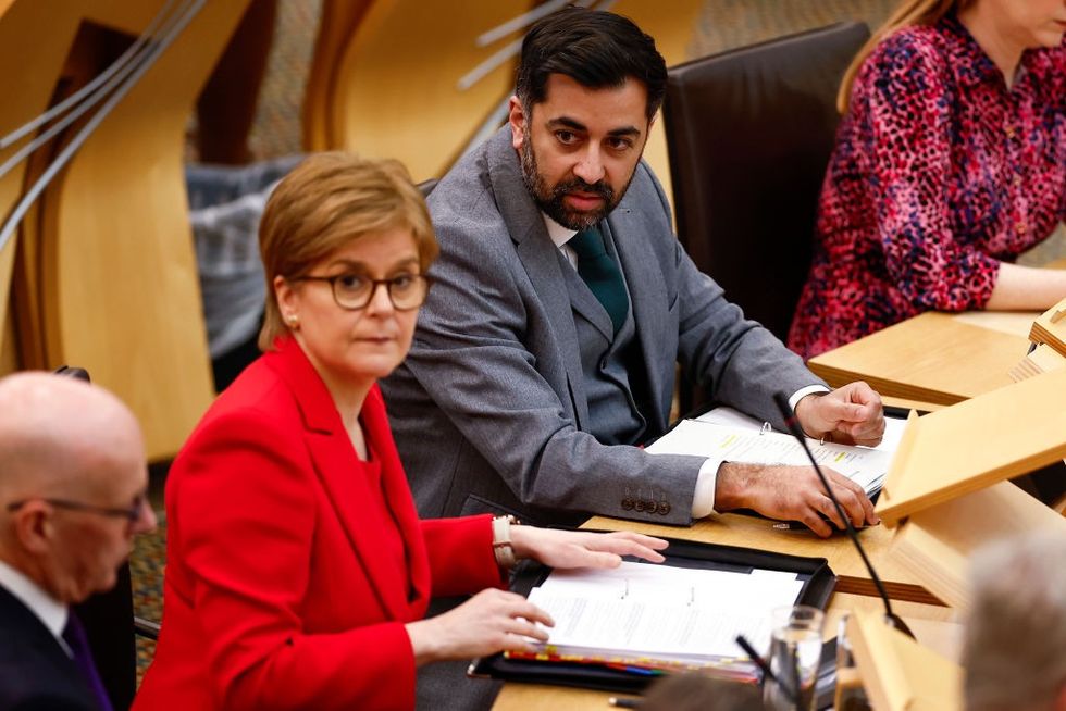 Nicola Sturgeon and Humza Yousaf