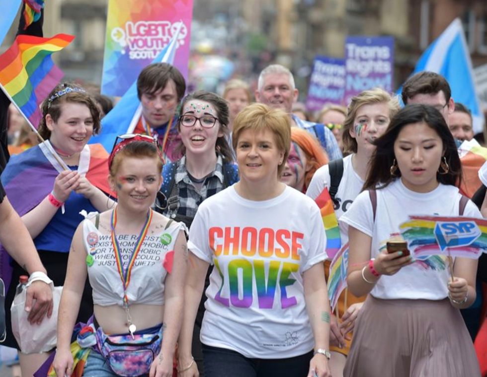 Nicola Sturgeon and the SNP forced through the hugely controversial Scottish trans law