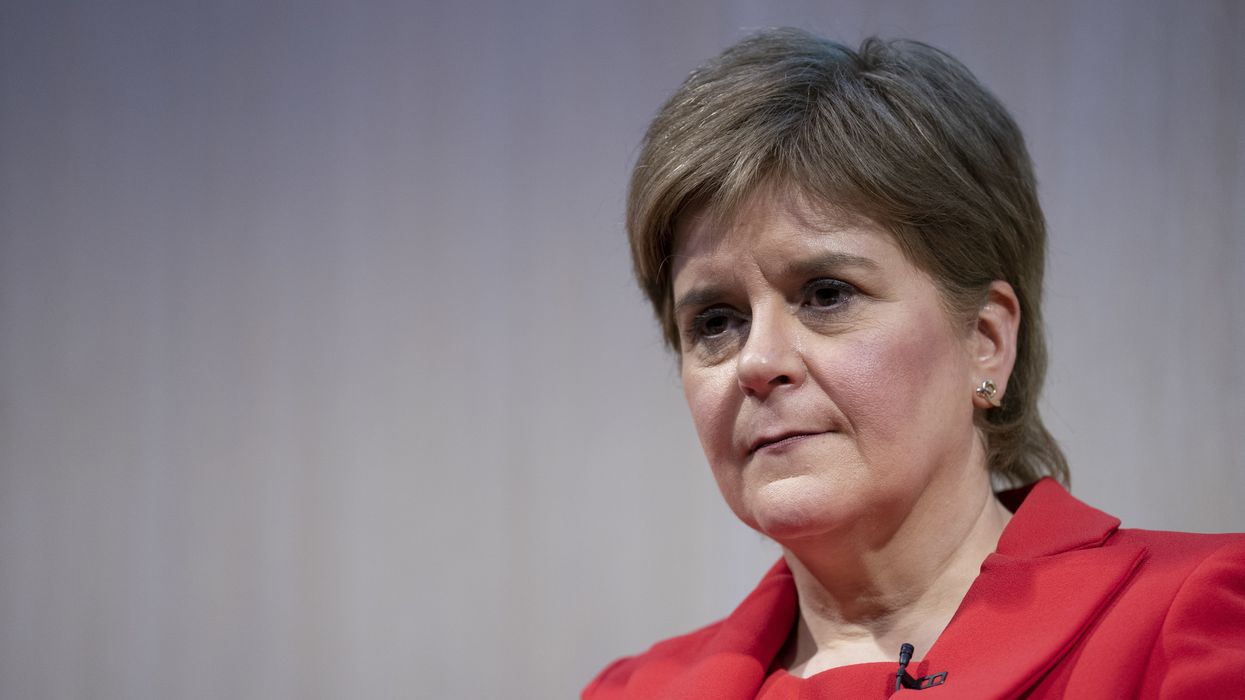 Nicola Sturgeon answers questions from the floor after delivering a speech to the RSA Fellowship