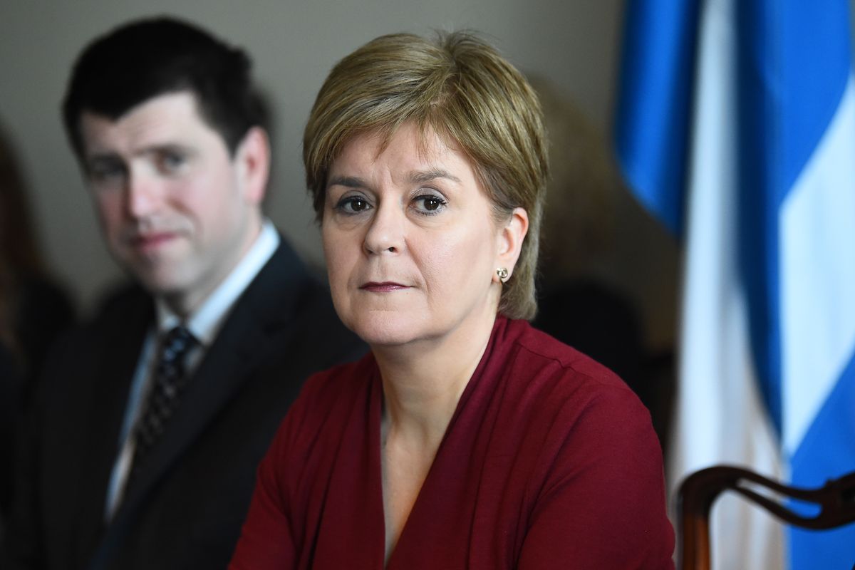 Nicola Sturgeon attends final Cabinet meeting in March