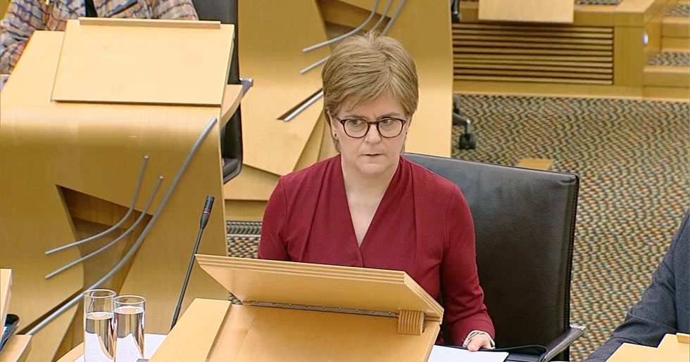 Nicola Sturgeon has seen support plummet following a row over her legislation