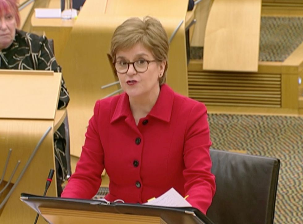 Nicola Sturgeon was slapped down as a quote from an SNP Councillor criticising her leadership was read