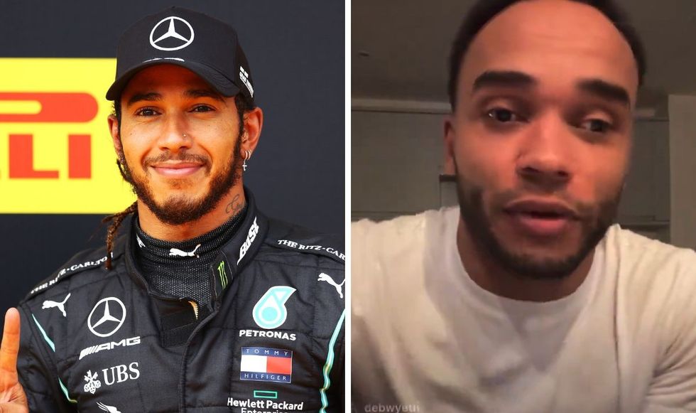 Nicolas Hamilton was told of the news over the phone