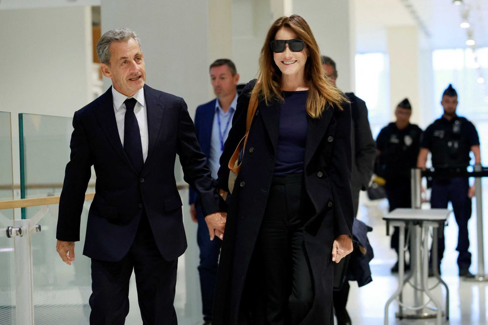 Nicolas Sarkozy and Carla Bruni-Sarkozy