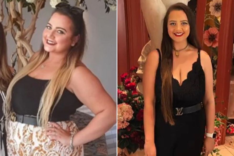 Nicole Armstrong before and after weight loss transformation