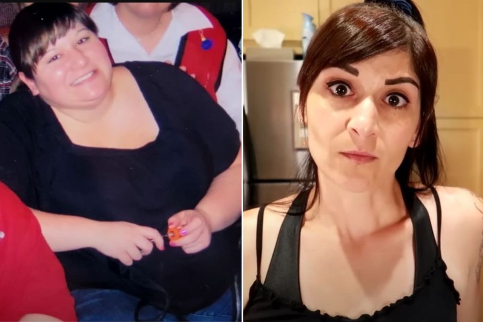 Nicole before and after