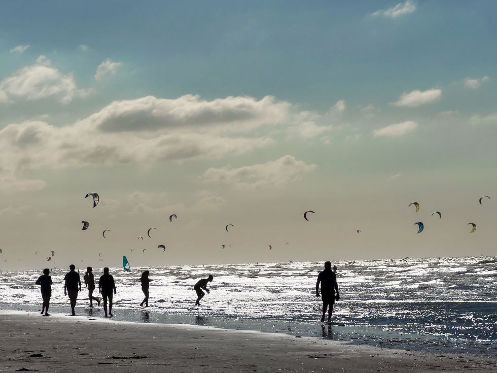 Praia de Nieuwpoort, Bélgica
