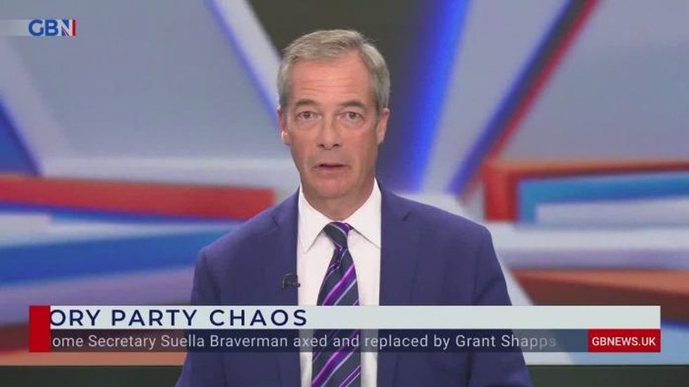 Grant Shapps' Home Secretary appointment part of 'Remainer coup' says Nigel Farage