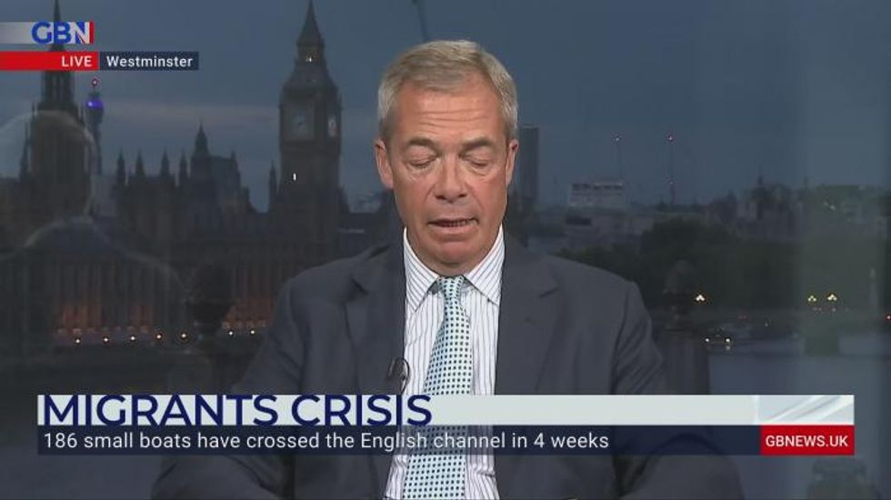 Leicester trouble shows 'foreign-inspired sectarianism' is now on Britain's streets, Nigel Farage told