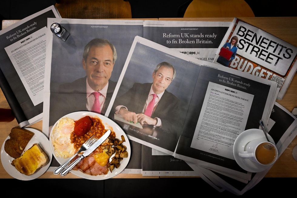 Nigel Farage ad campaign