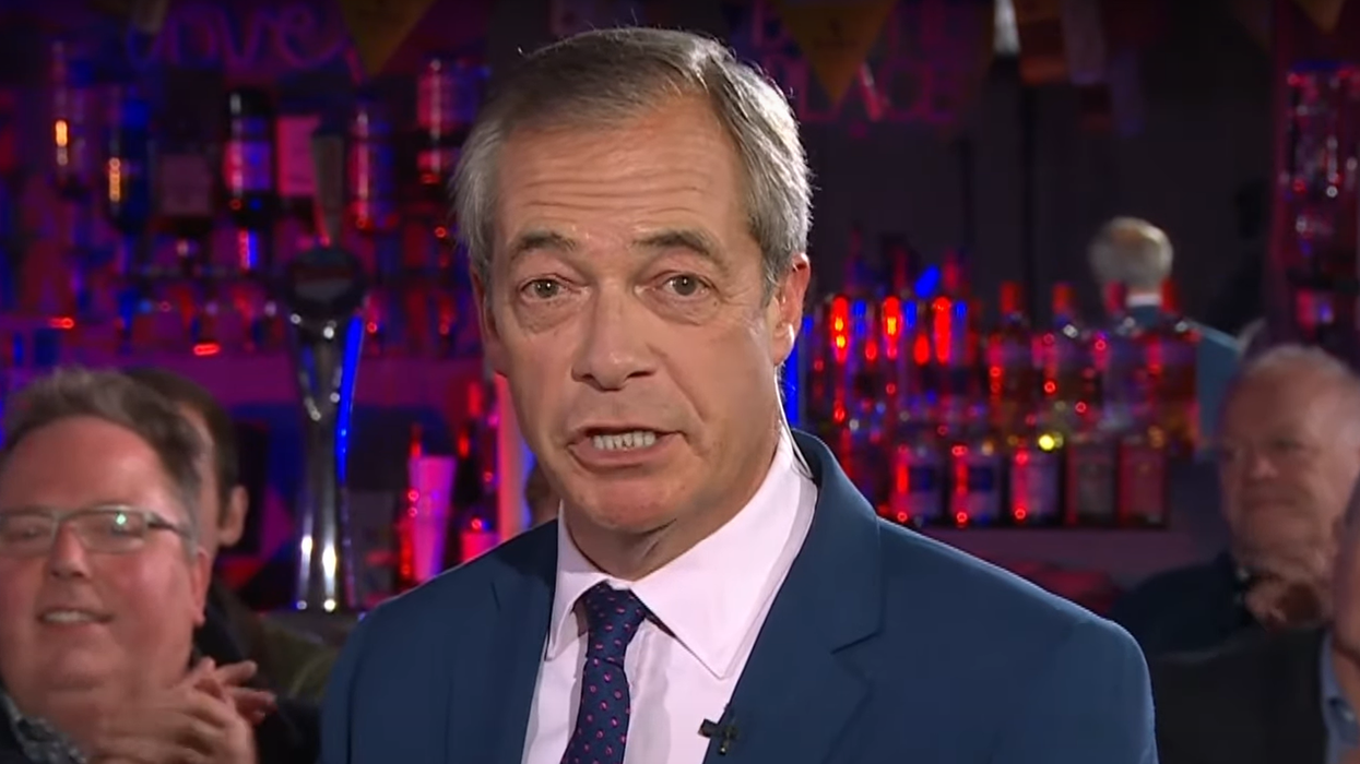 Nigel Farage addressing the Welsh Parliament's decision on GB News