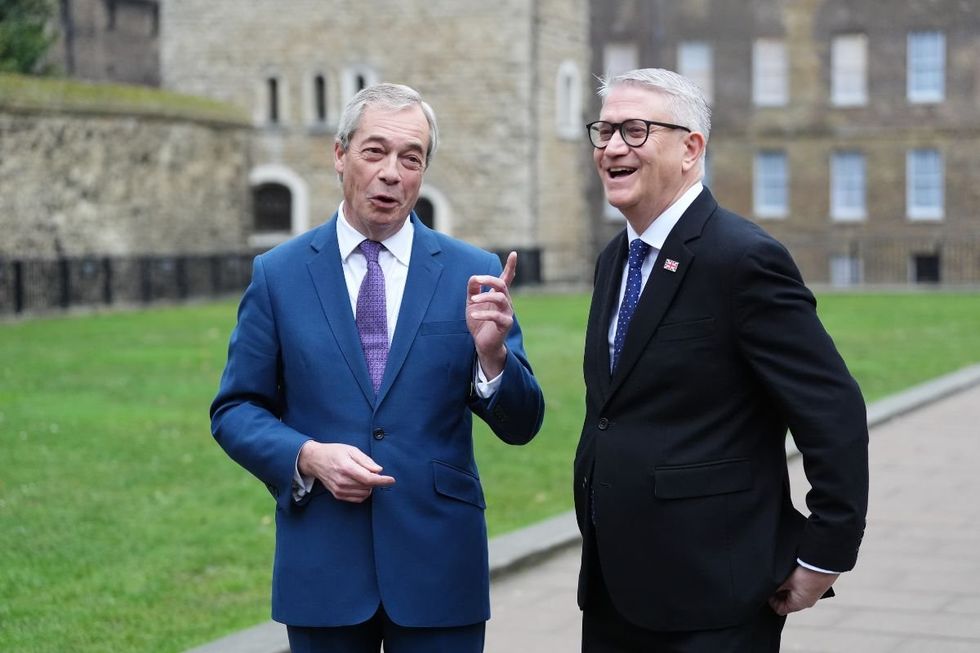 Nigel Farage also distanced himself from the US President on Greenland