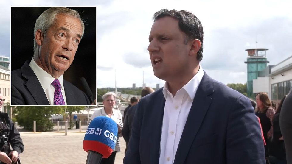 Nigel Farage, Anas Sarwar