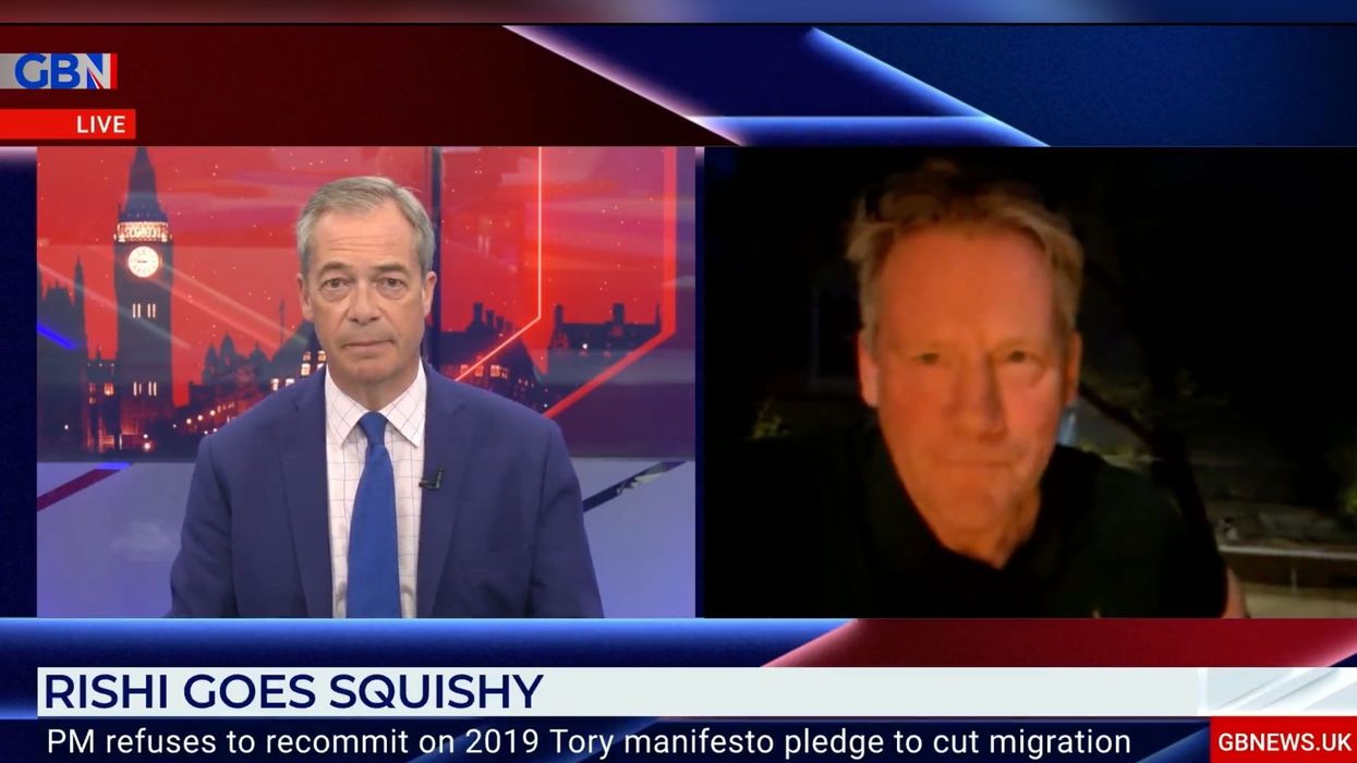 Nigel Farage and Adam Holloway