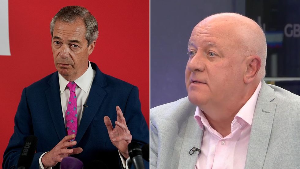 Nigel Farage and Bill Rammell
