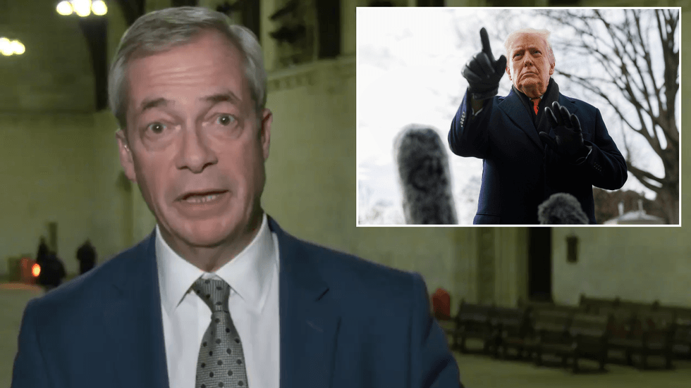 Nigel Farage and Donald Trump