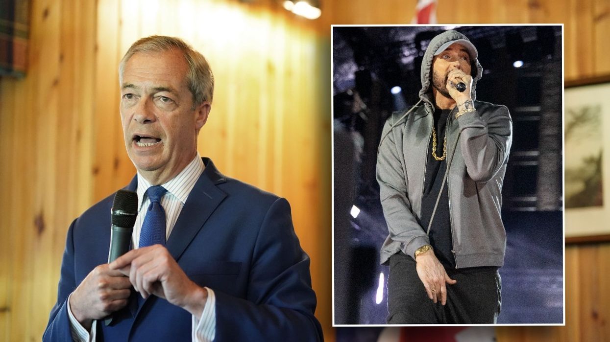 Nigel Farage and Eminem