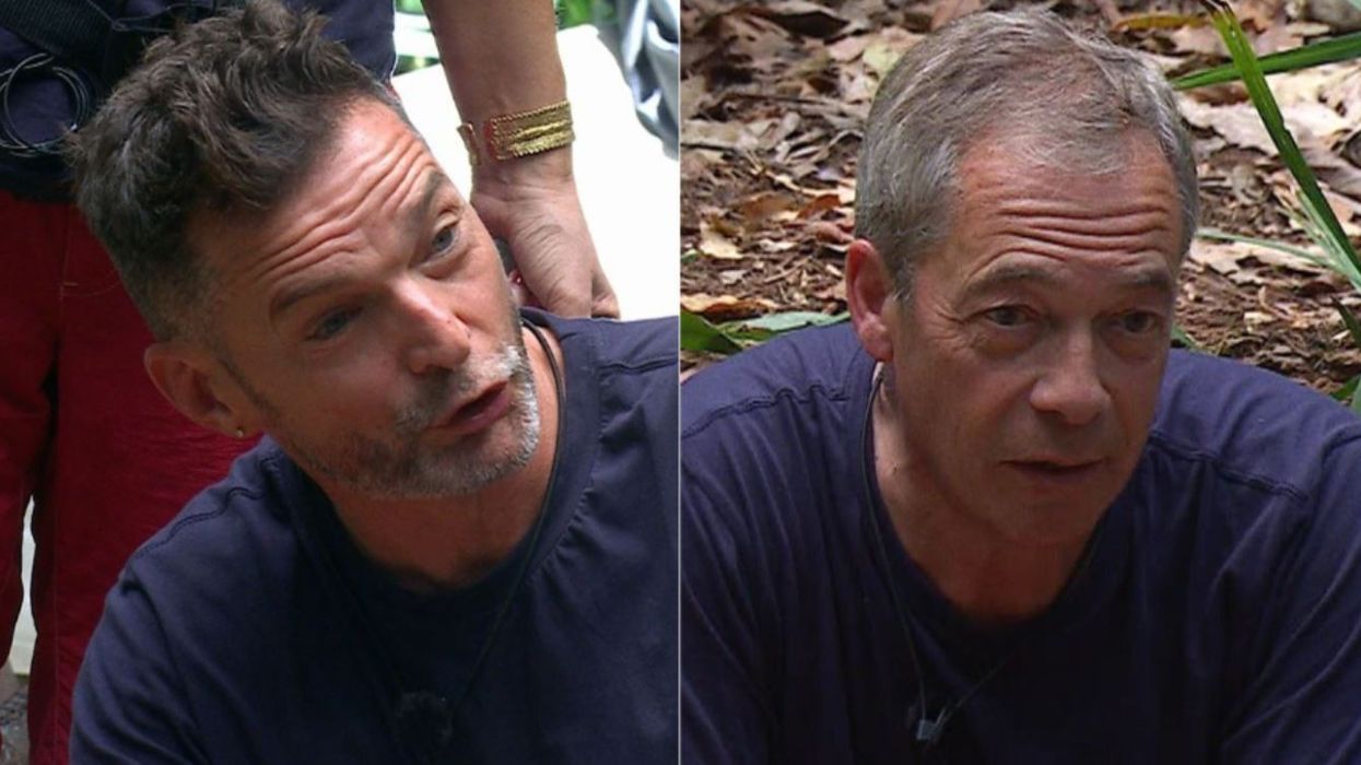 Nigel Farage and Fred Siriex