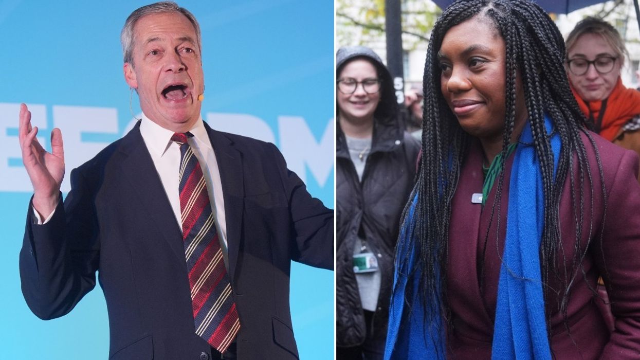 Nigel Farage and Kemi Badenoch