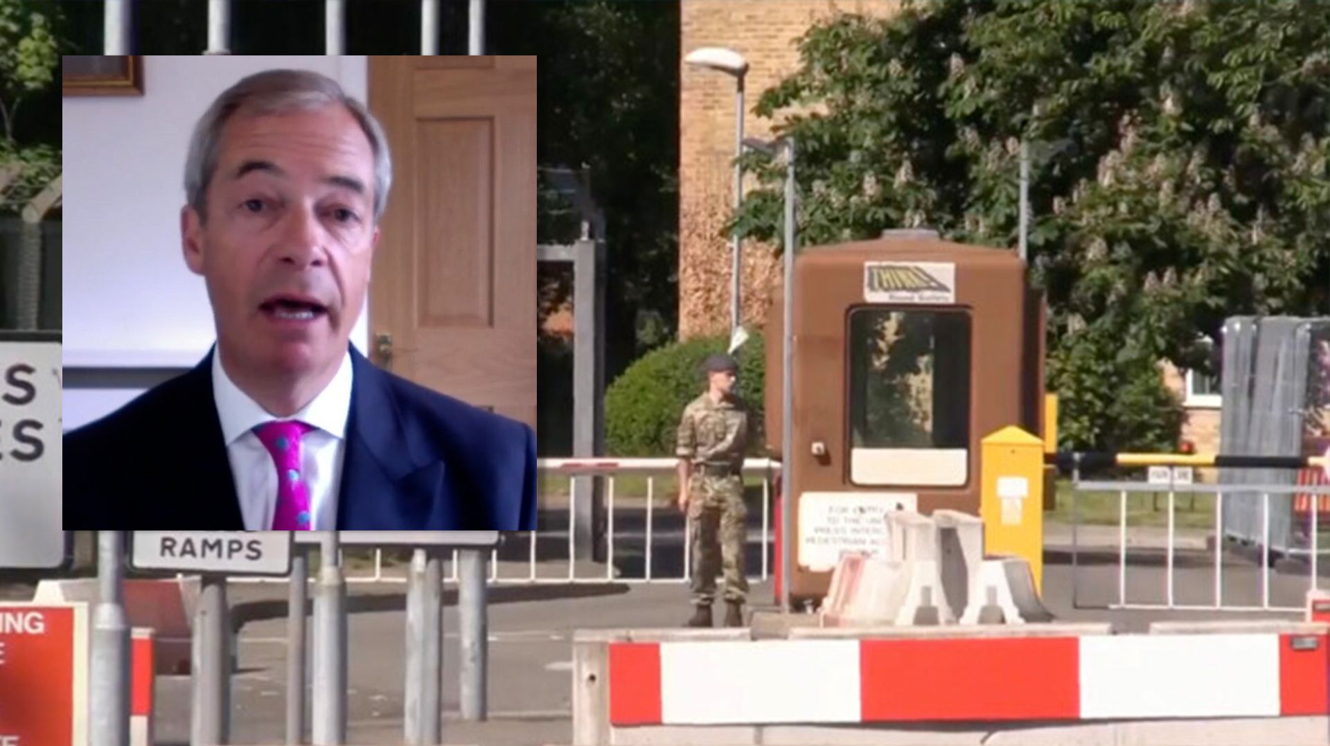 Nigel Farage and Linton-on-Ouse