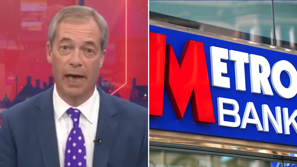 Nigel Farage and Metro Bank